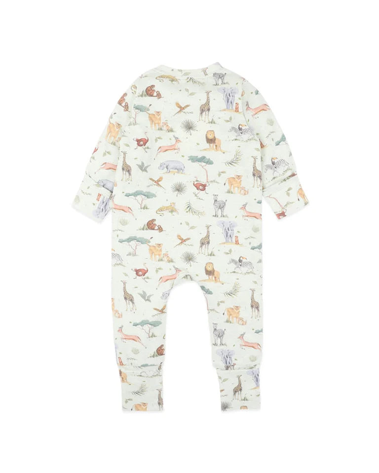 Sway Organic Long Sleeve Zipsuit