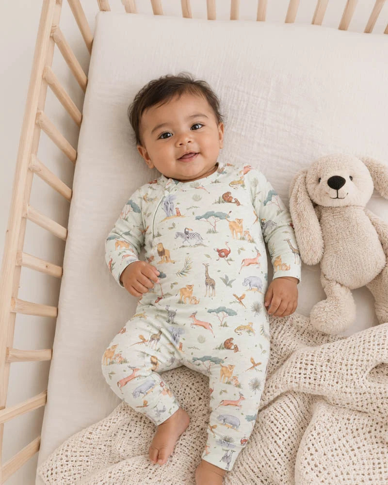 Sway Organic Long Sleeve Zipsuit
