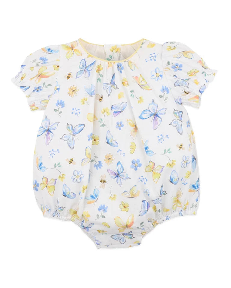 Libby Short Sleeve Butterfly Romper