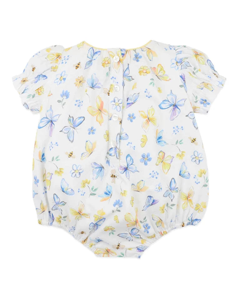 Libby Short Sleeve Butterfly Romper