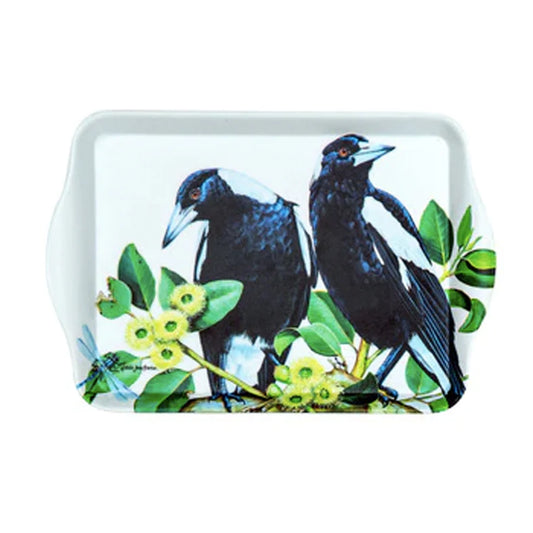 Australian Birds - Magpies Scatter Tray