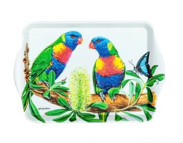 Australian Birds - Rainbow Lorikeets Scatter Tray