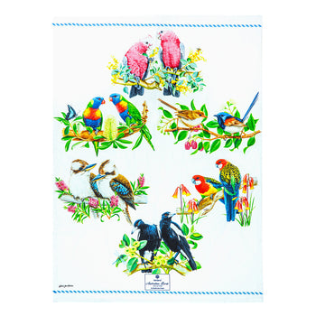 Australian Birds - Kitchen Towel