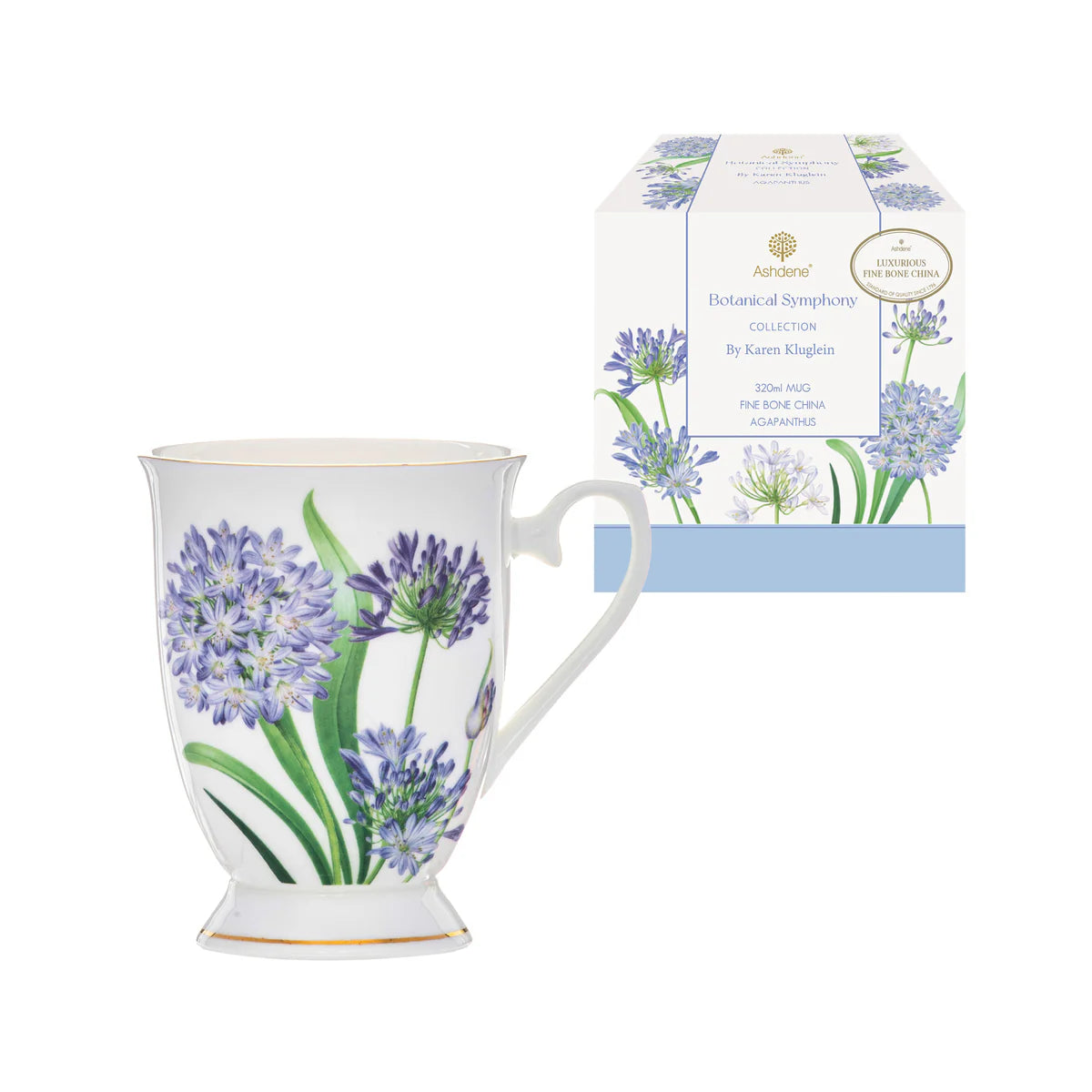 Botanical Symphony - Agapanthus Mug