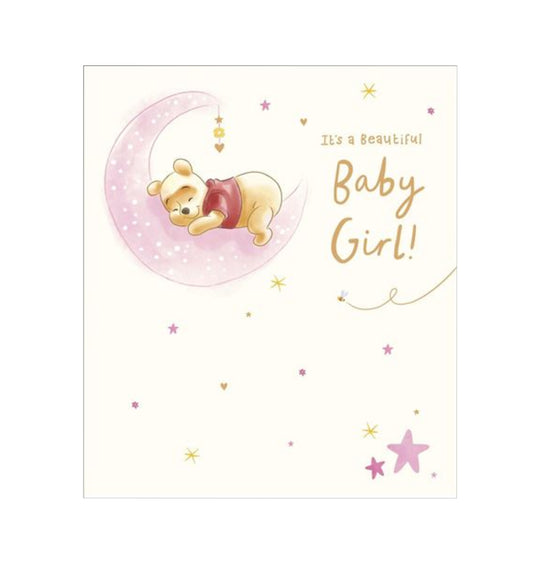 Card - It’s a Beautiful Baby Girl! (Winnie the Pooh)