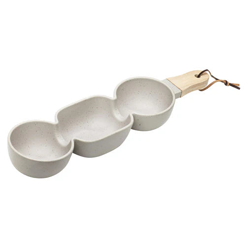 Elements 3 Part Taupe Serve Stick