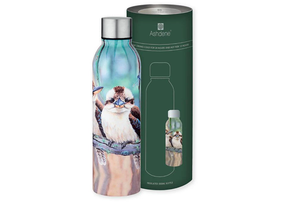 Fauna of Aus - Kookaburra Drink Bottle