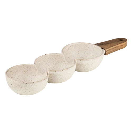 Terra Ecru 3 Part Serve Stick