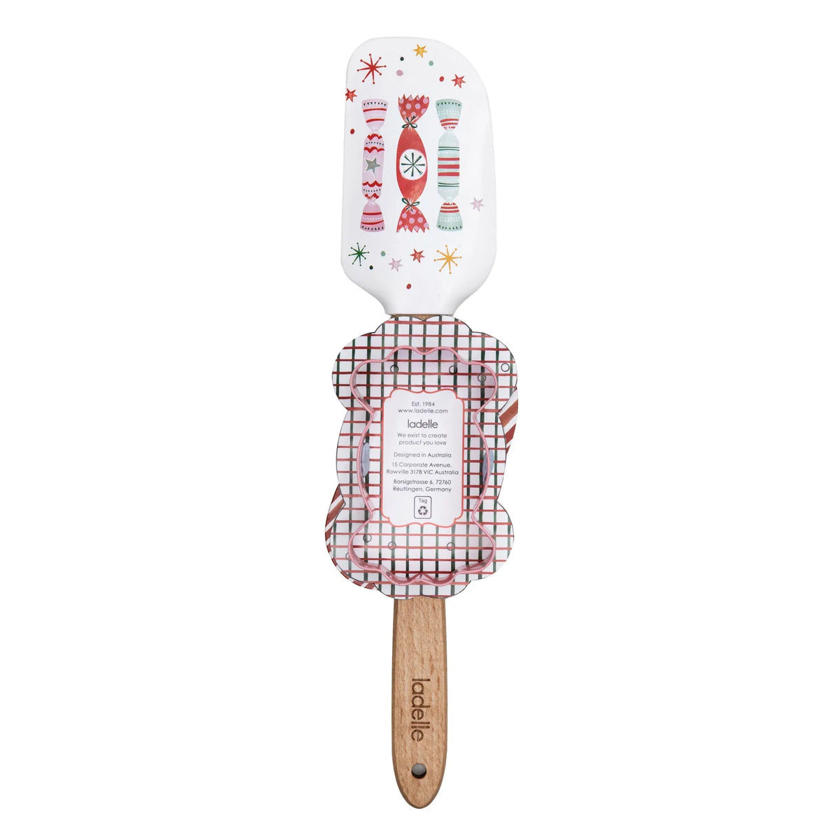 Candy Christmas Spatula & Cookie Cutter