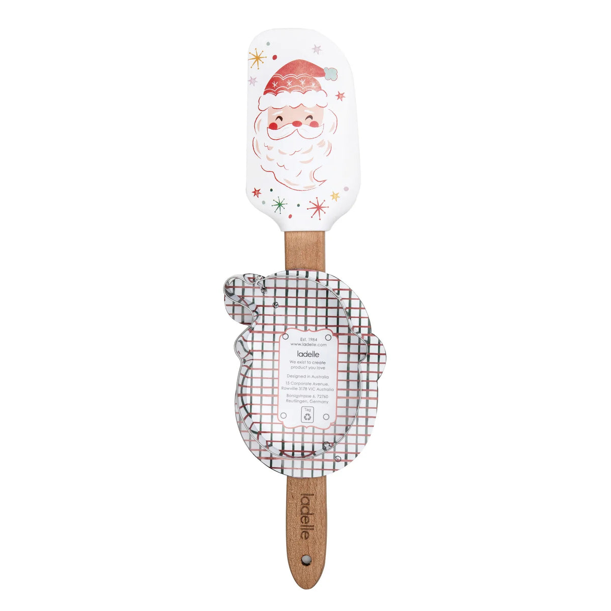 Candy Christmas Spatula & Cookie Cutter