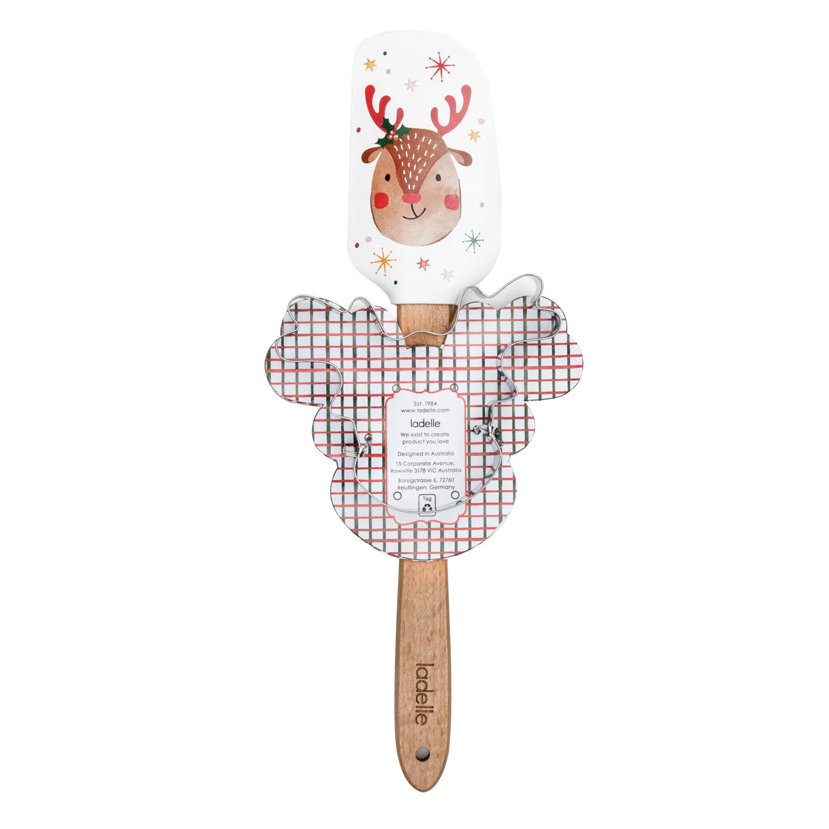 Candy Christmas Spatula & Cookie Cutter