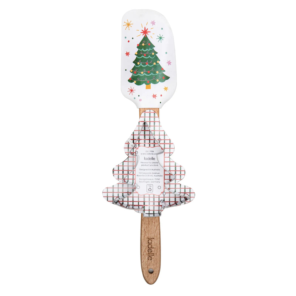 Candy Christmas Spatula & Cookie Cutter