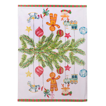 Hanging Out For Christmas - Kitchen Towel