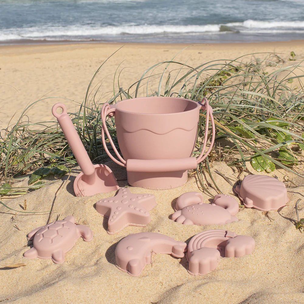 Silicone Rose Bucket & Spade Set