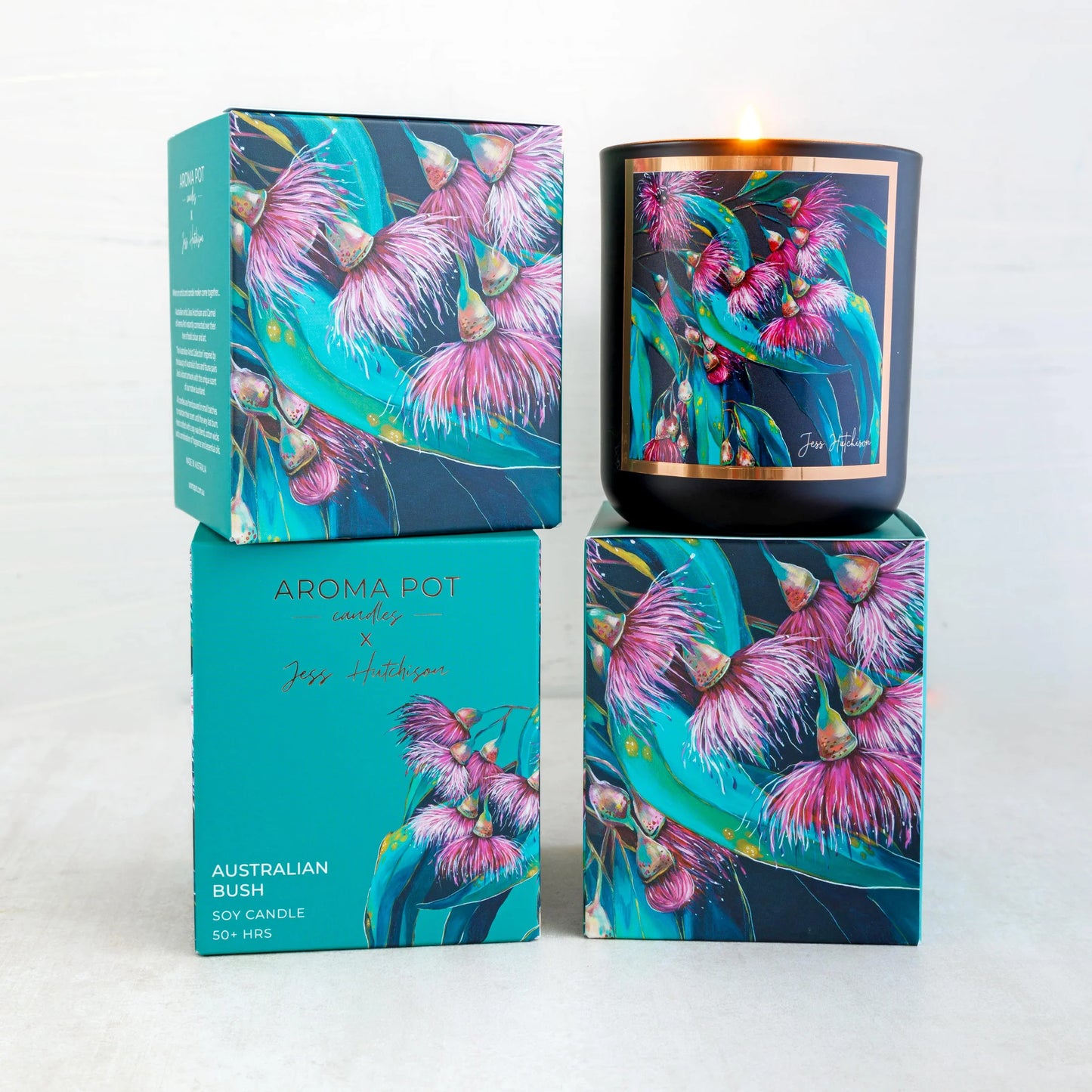 Aroma Pot Candle - Australian Bush (Flowering Gumnuts)