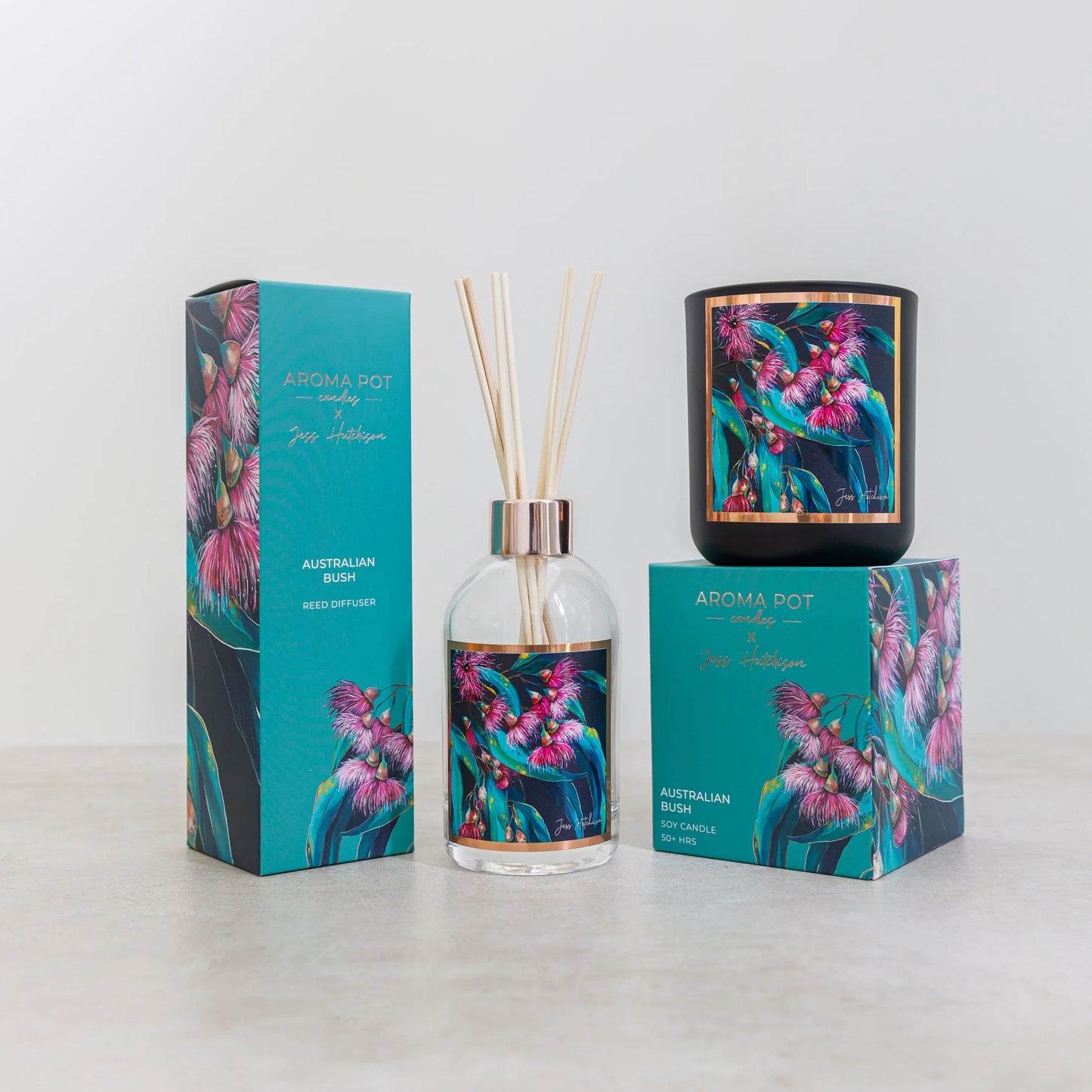 Aroma Pot Candle - Australian Bush (Flowering Gumnuts)