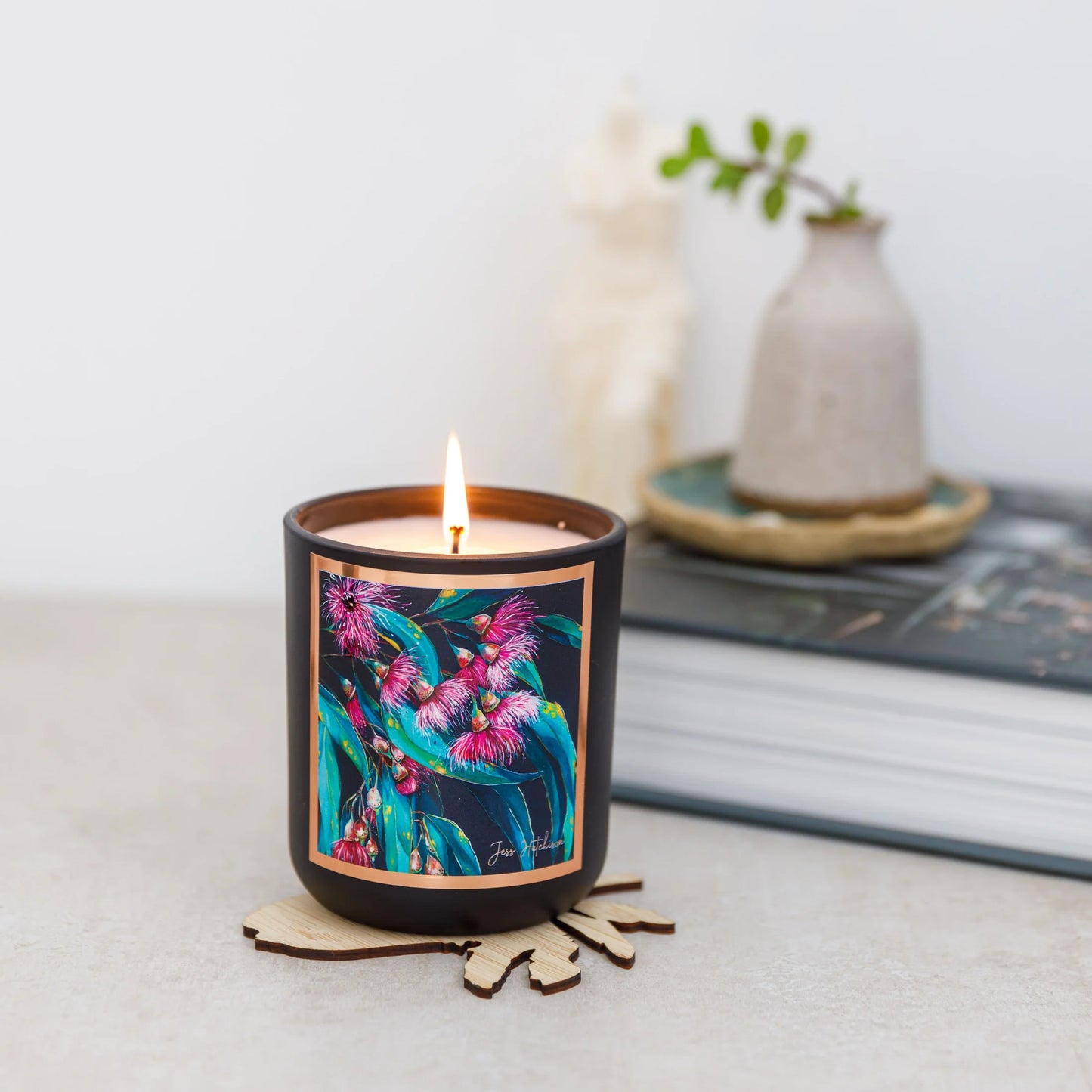 Aroma Pot Candle - Australian Bush (Flowering Gumnuts)