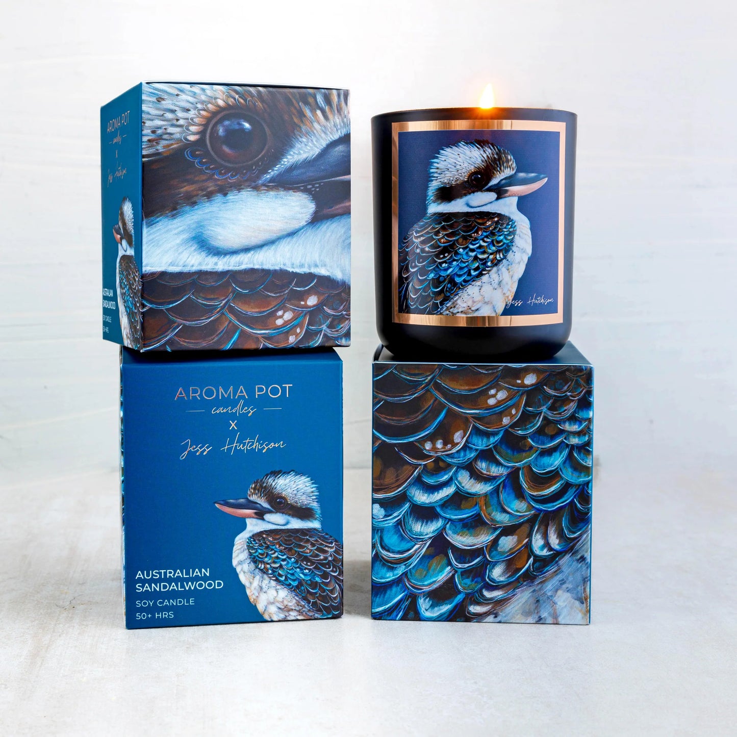 Aroma Pot Candle - Australian Sandalwood (Kookaburra)