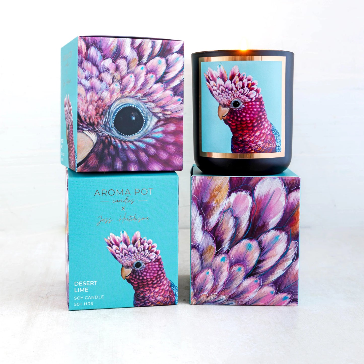 Aroma Pot Candle - Desert Lime (Galah)