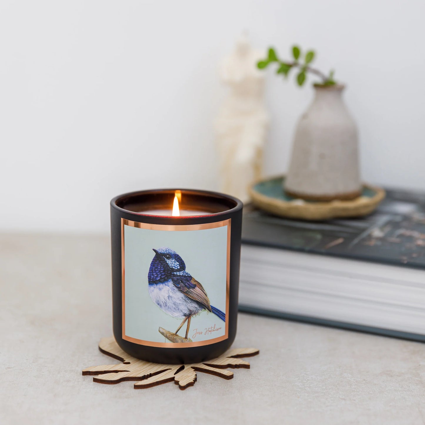 Aroma Pot Candle - Lemon Myrtle (Fairy Wren)