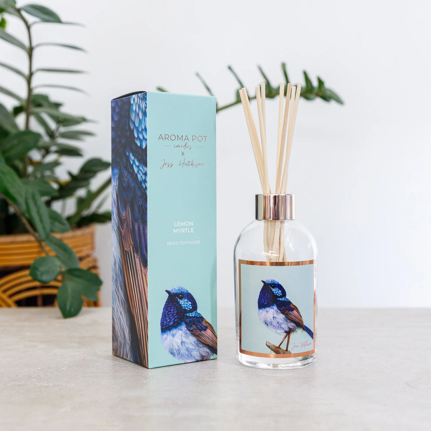 Aroma Pot Diffuser - Lemon Myrtle (Fairy Wren)