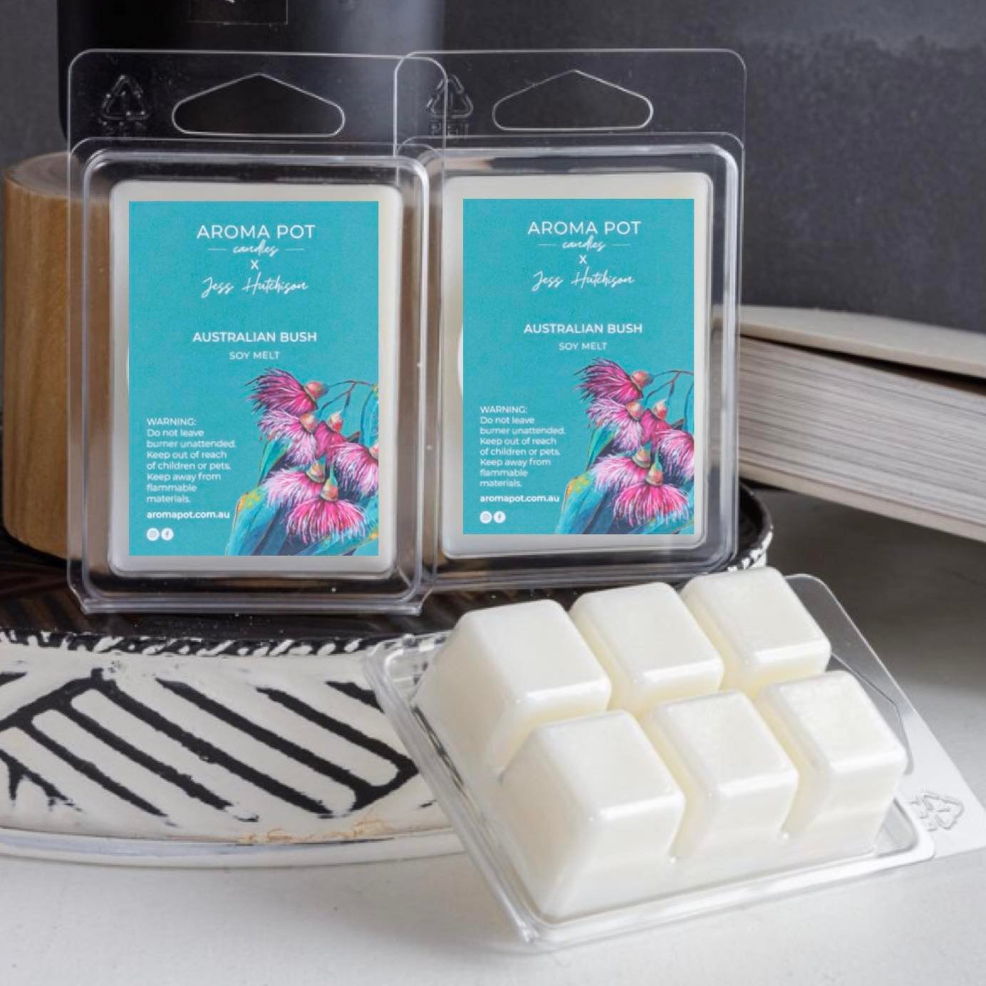 Aroma Pot Soy Melts - Australian Bush (Flowering Gumnuts)