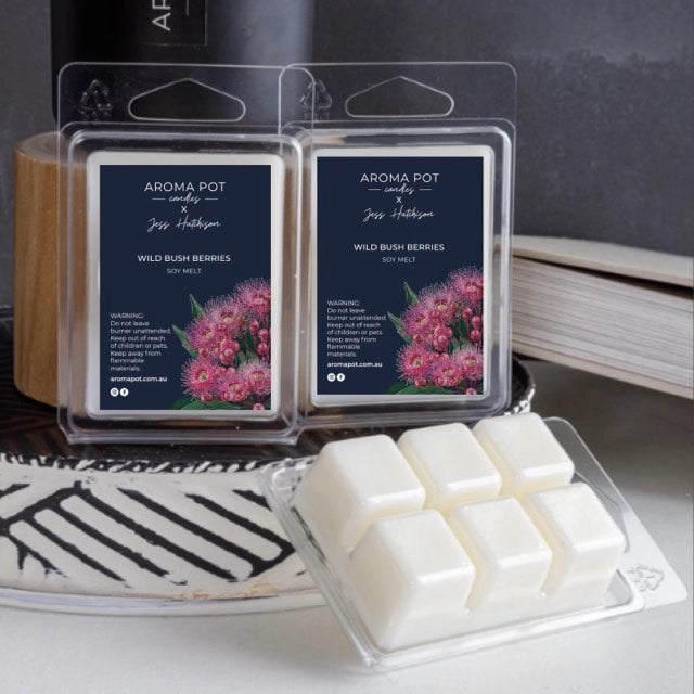 Aroma Pot Soy Melts - Wild Bush Berries (Flowering Gum)