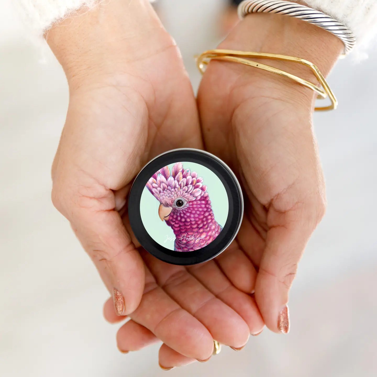Aroma Pot Mini Tin Candle - Desert Lime (Galah)