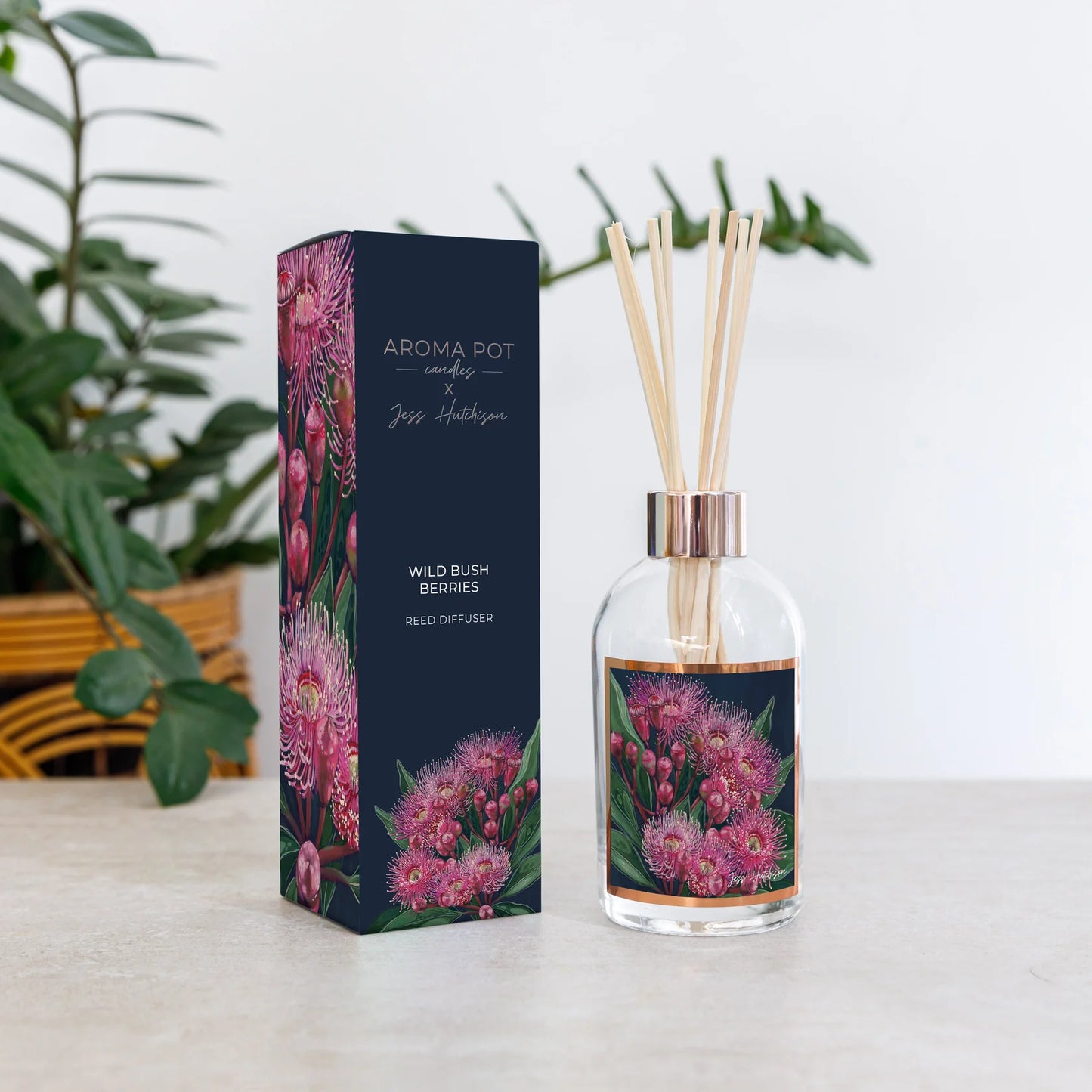 Aroma Pot Diffuser - Wild Bush Berries (Flowering Gum)