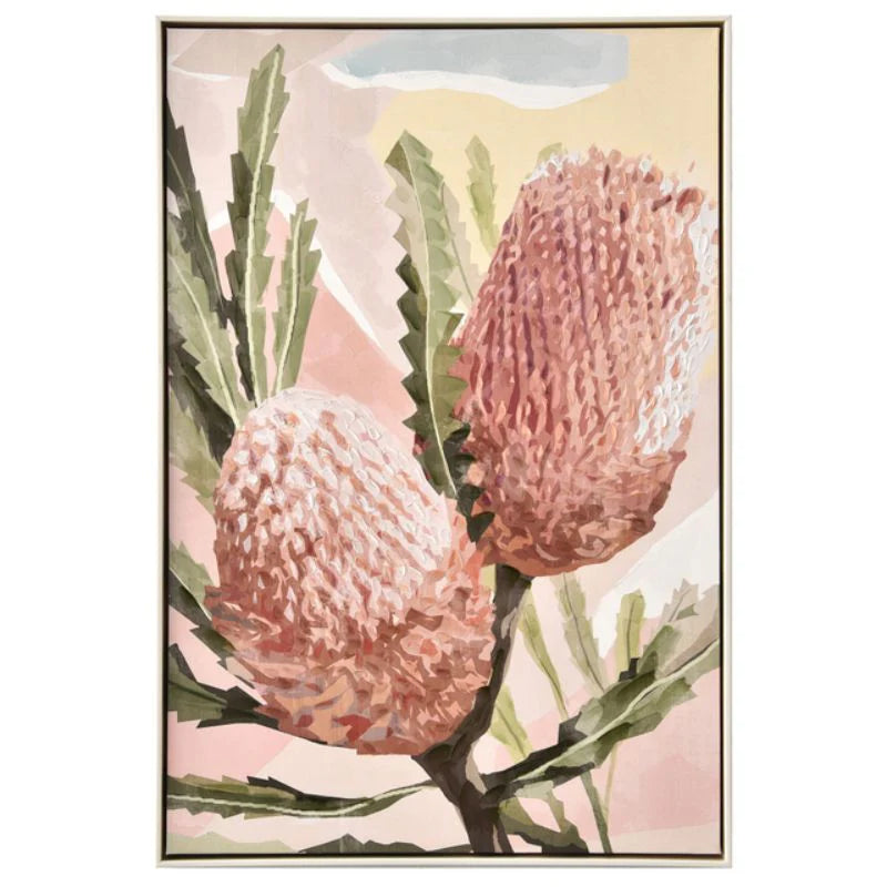 Soft Banksia Painting