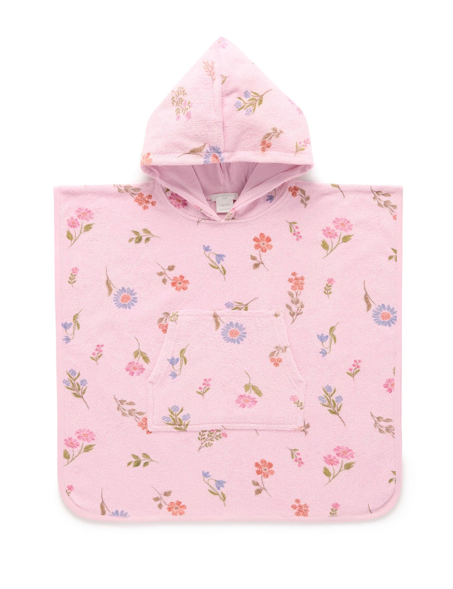 Geranium Hooded Towel