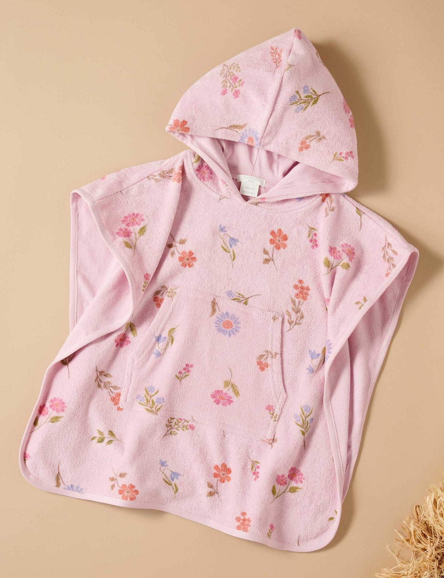 Geranium Hooded Towel