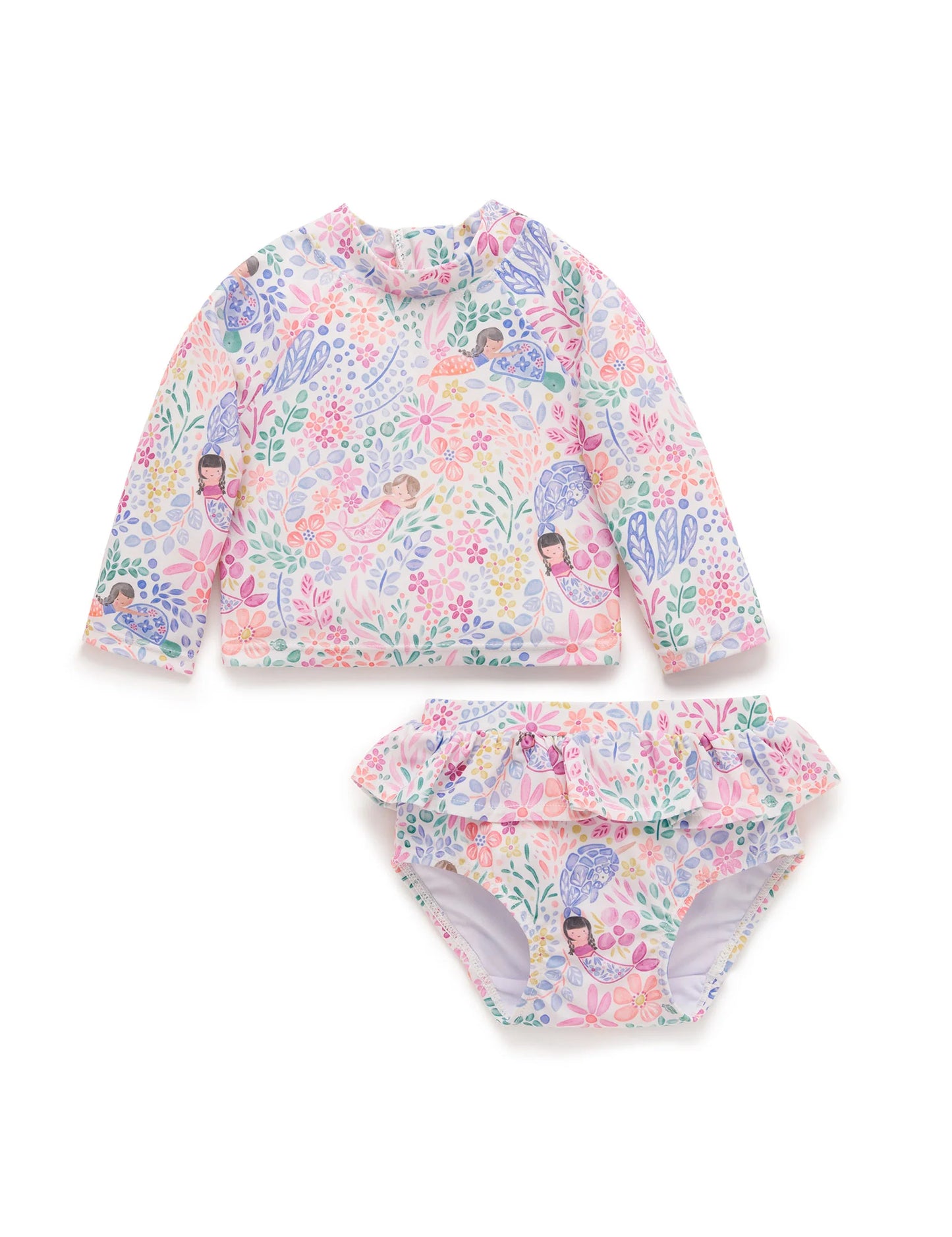 Mermaid Long Sleeve Rashie Set