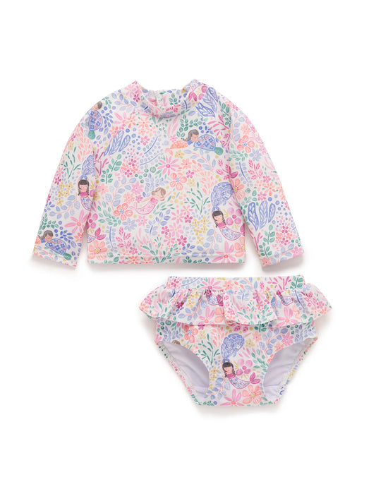Mermaid Long Sleeve Rashie Set