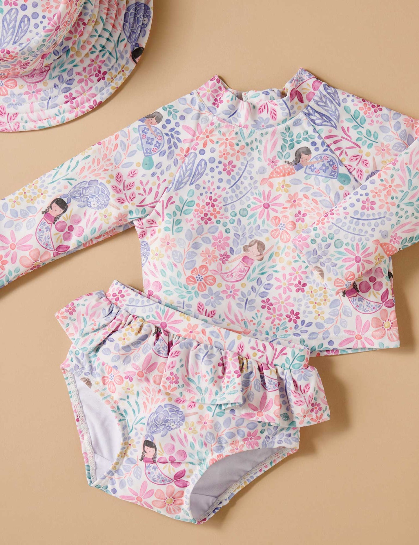 Mermaid Long Sleeve Rashie Set