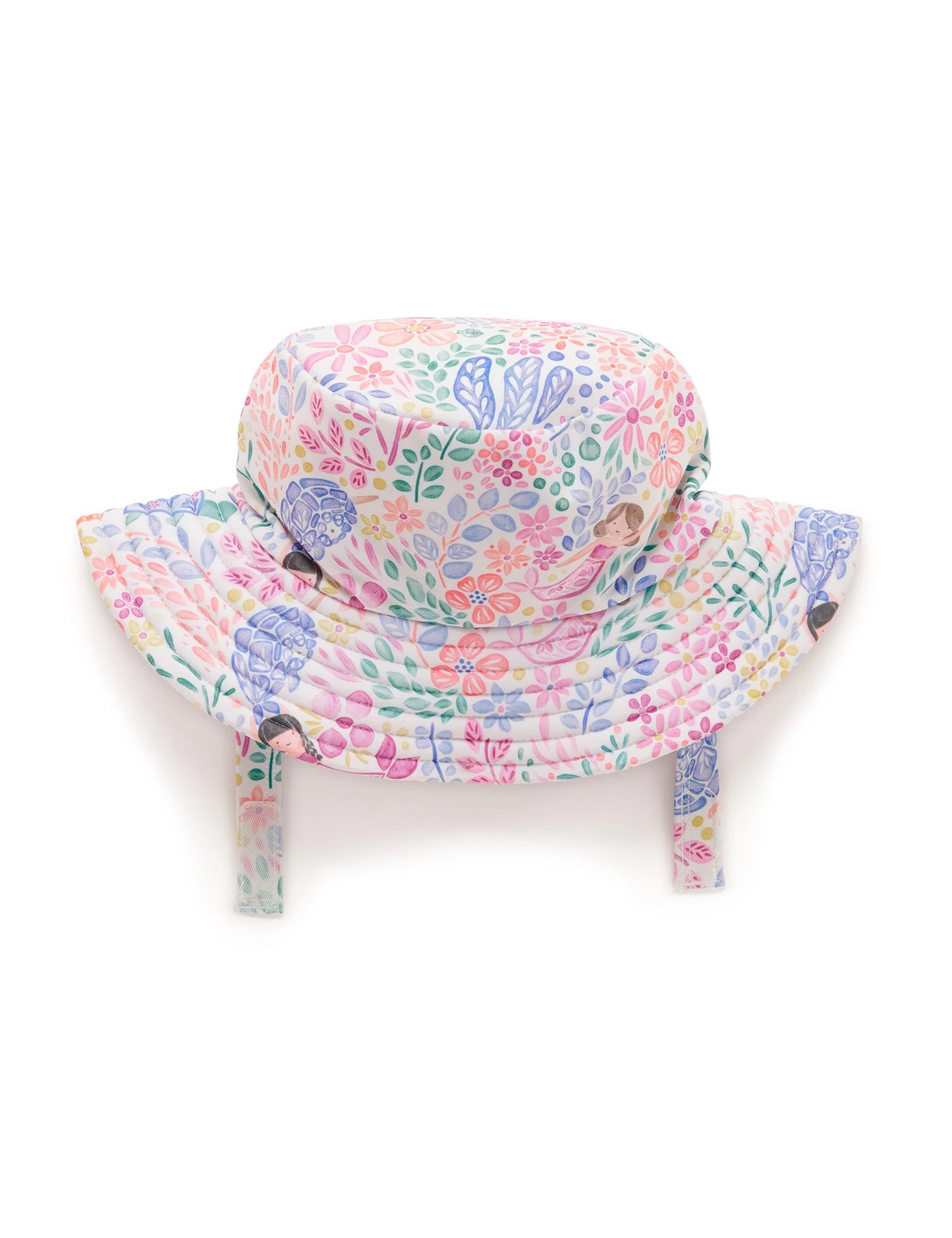 Mermaid Broad Brim Swim Hat