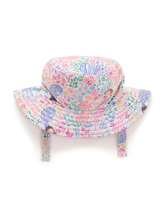 Mermaid Broad Brim Swim Hat