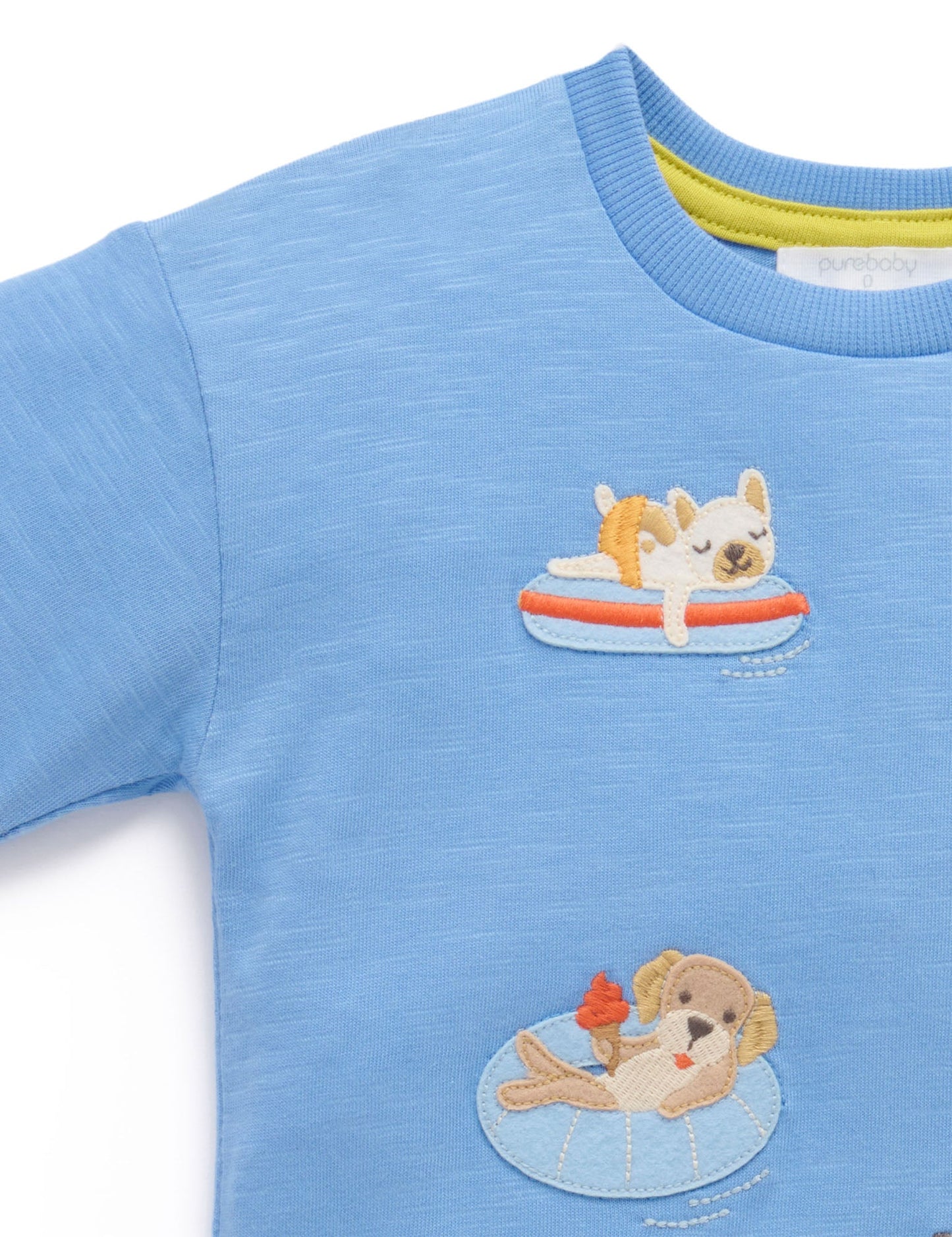 Floating Puppies Tee & Shorts Set