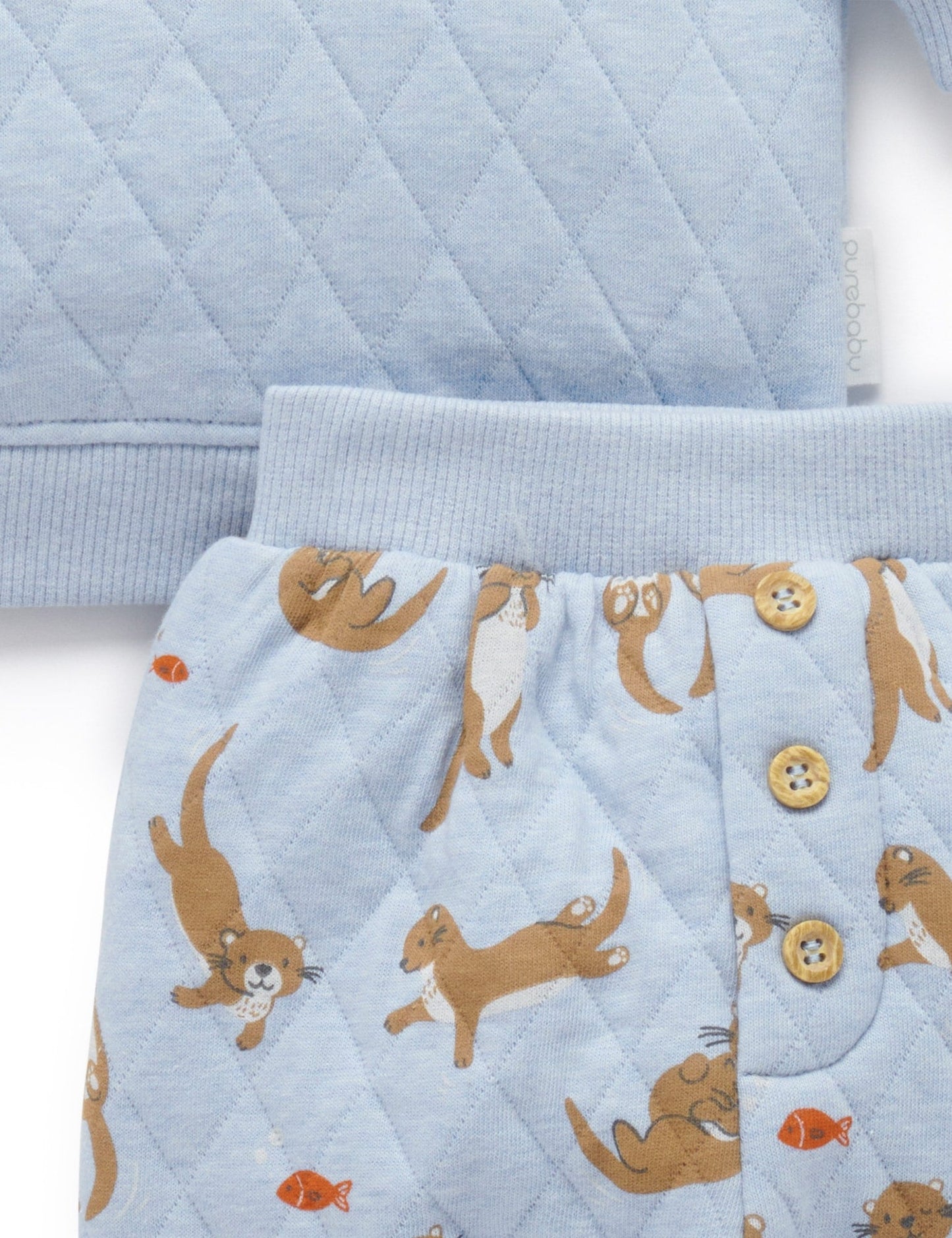 Otter Quilted Track Set