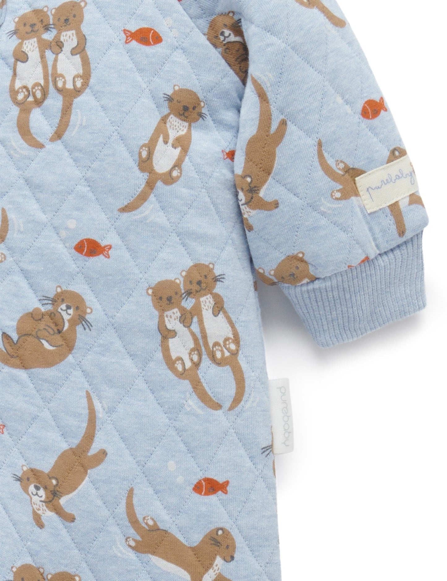Otter Quilted Growsuit