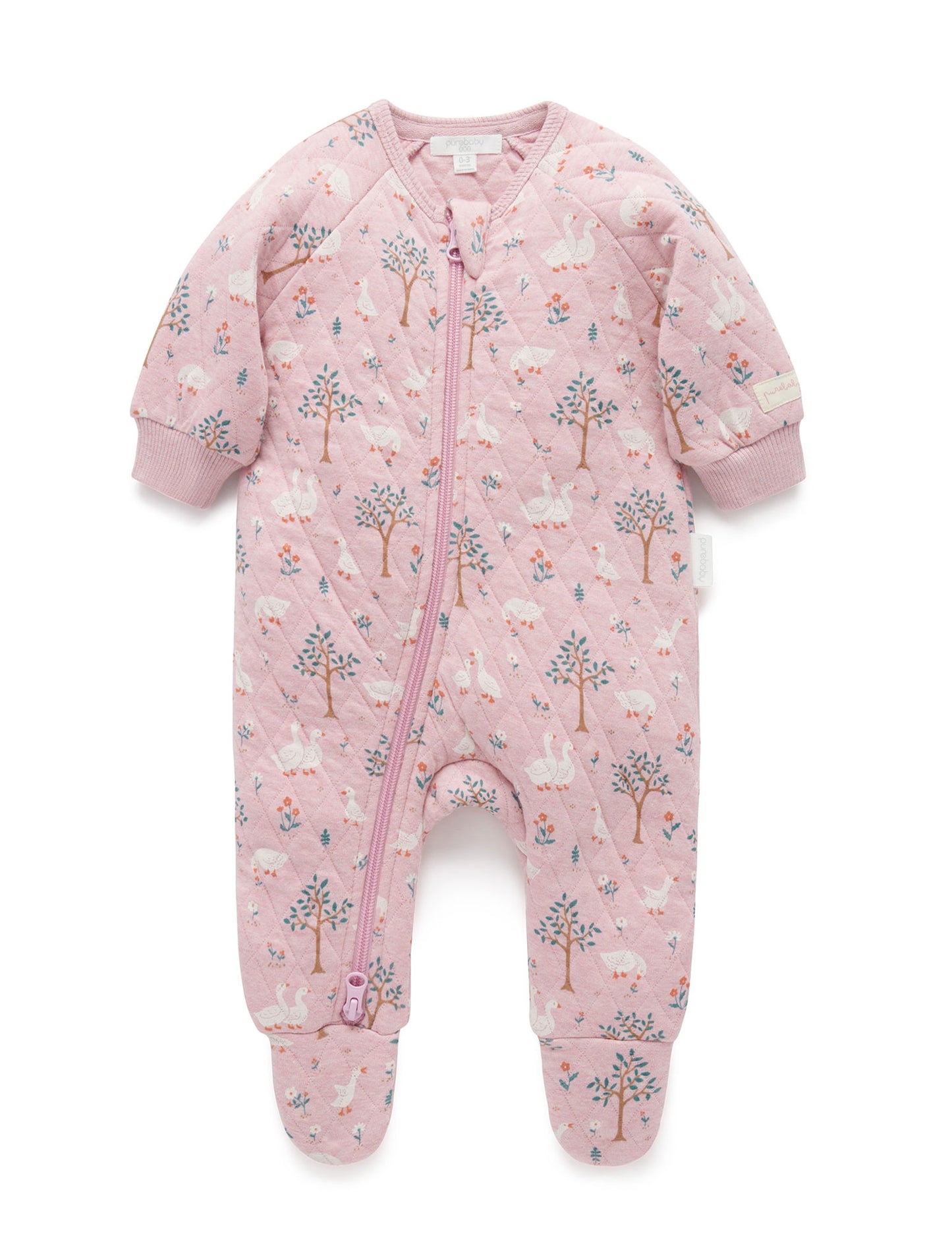Quack Quack Quilted Growsuit