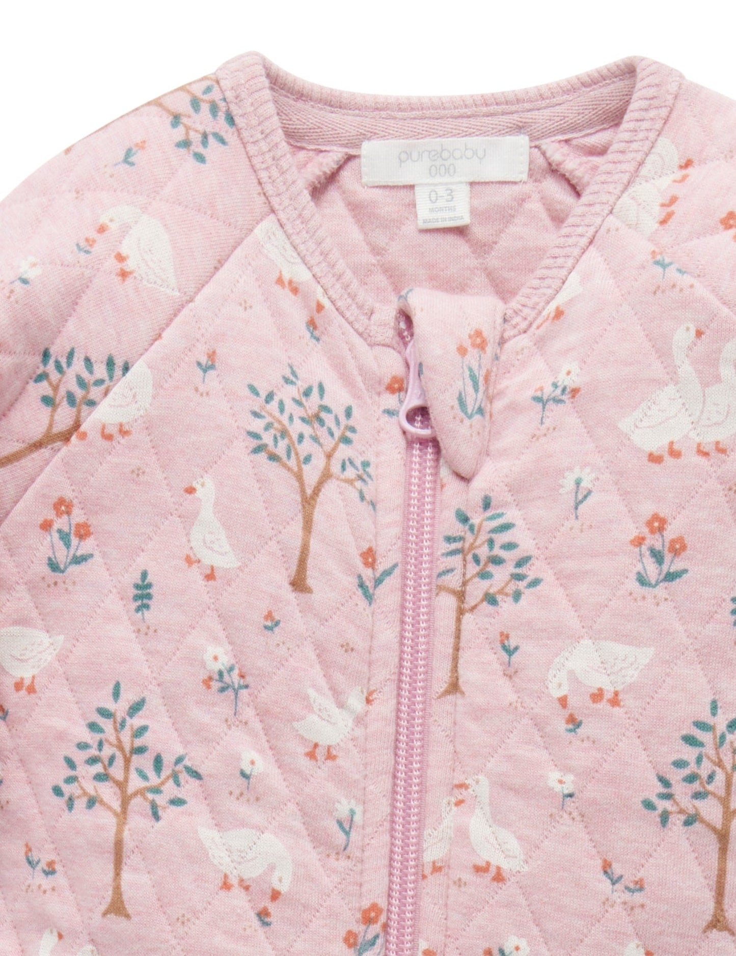 Quack Quack Quilted Growsuit