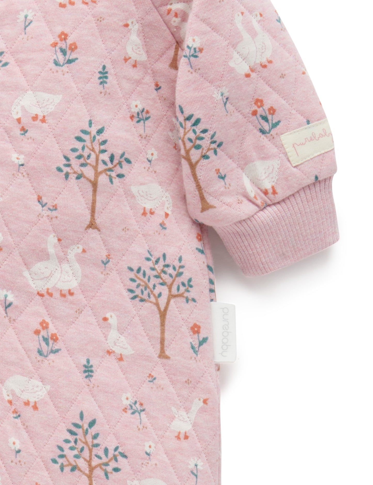 Quack Quack Quilted Growsuit