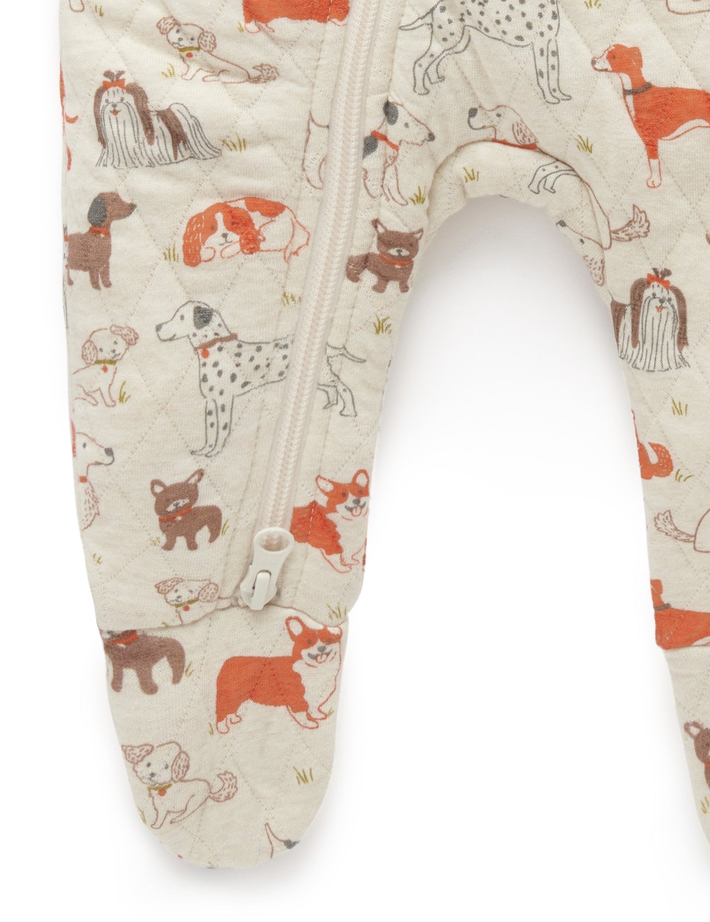 Doggy Quilted Growsuit
