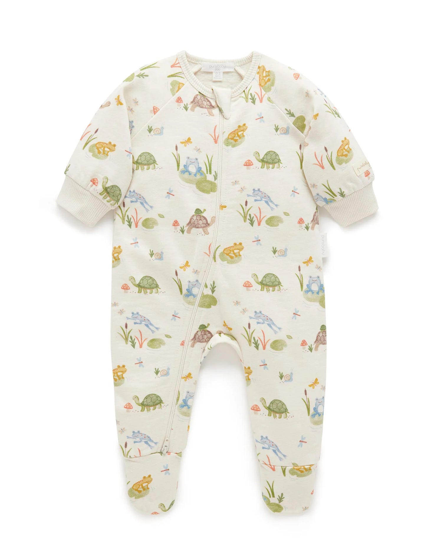 River Friends Fleece Zip Growsuit