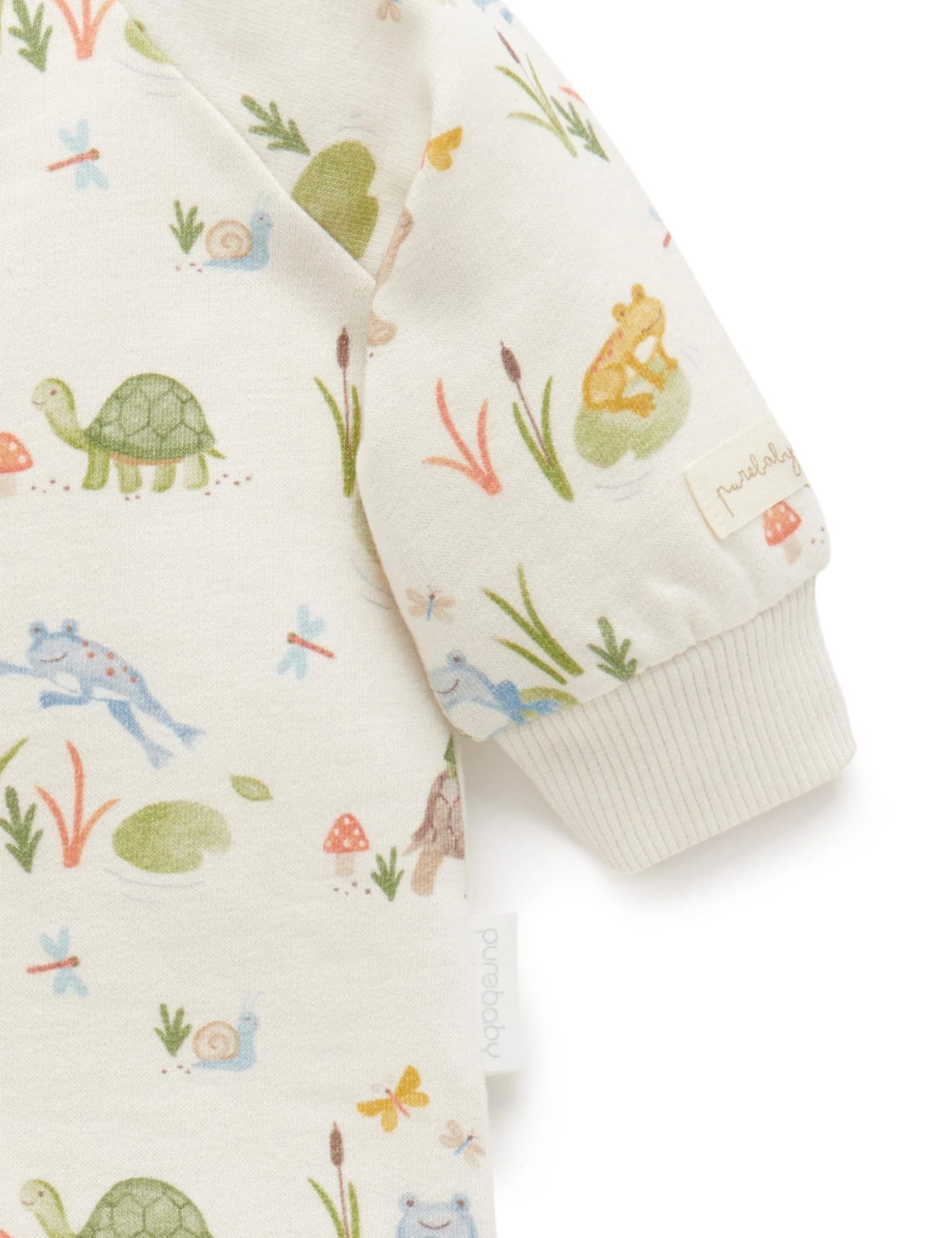 River Friends Fleece Zip Growsuit