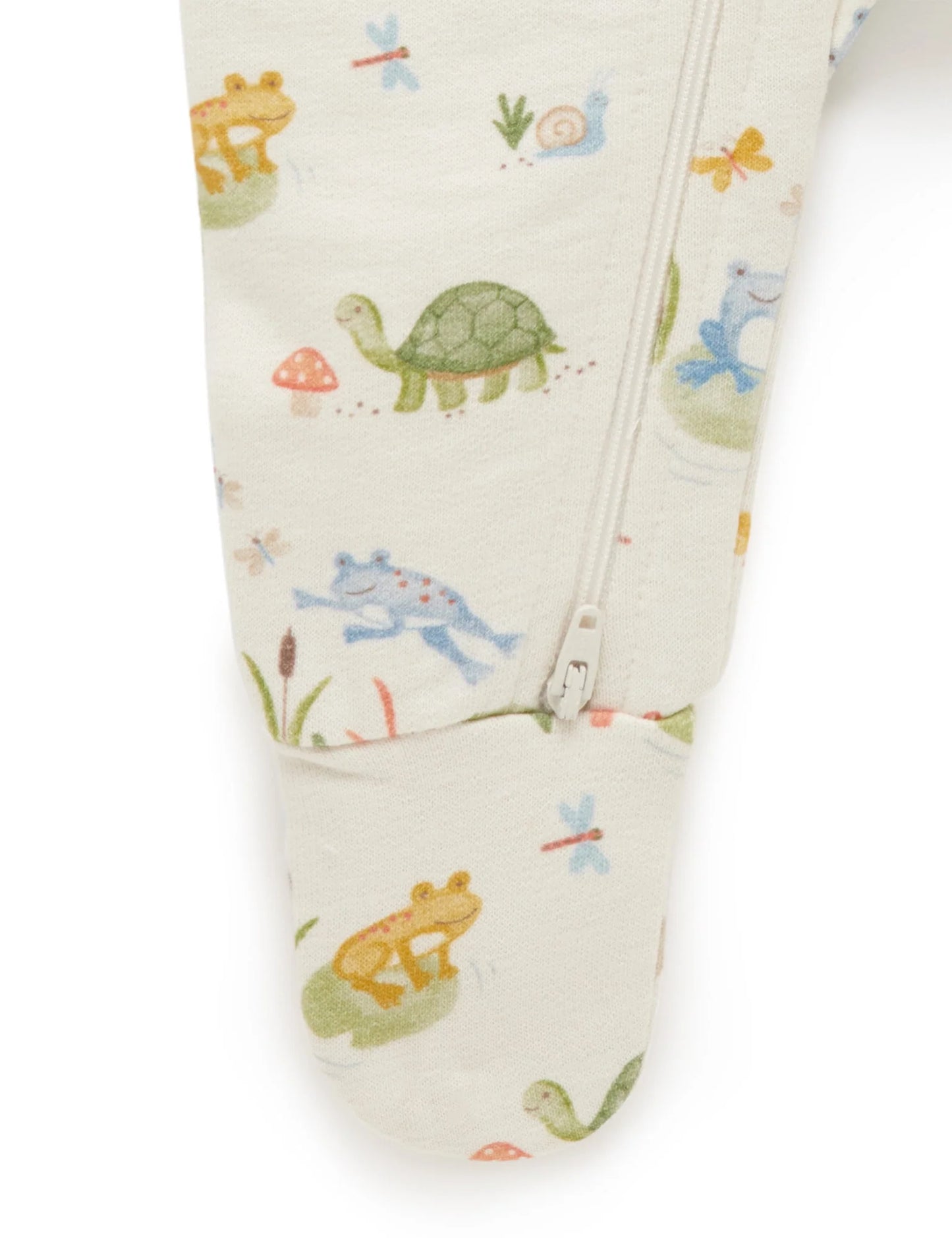 River Friends Fleece Zip Growsuit