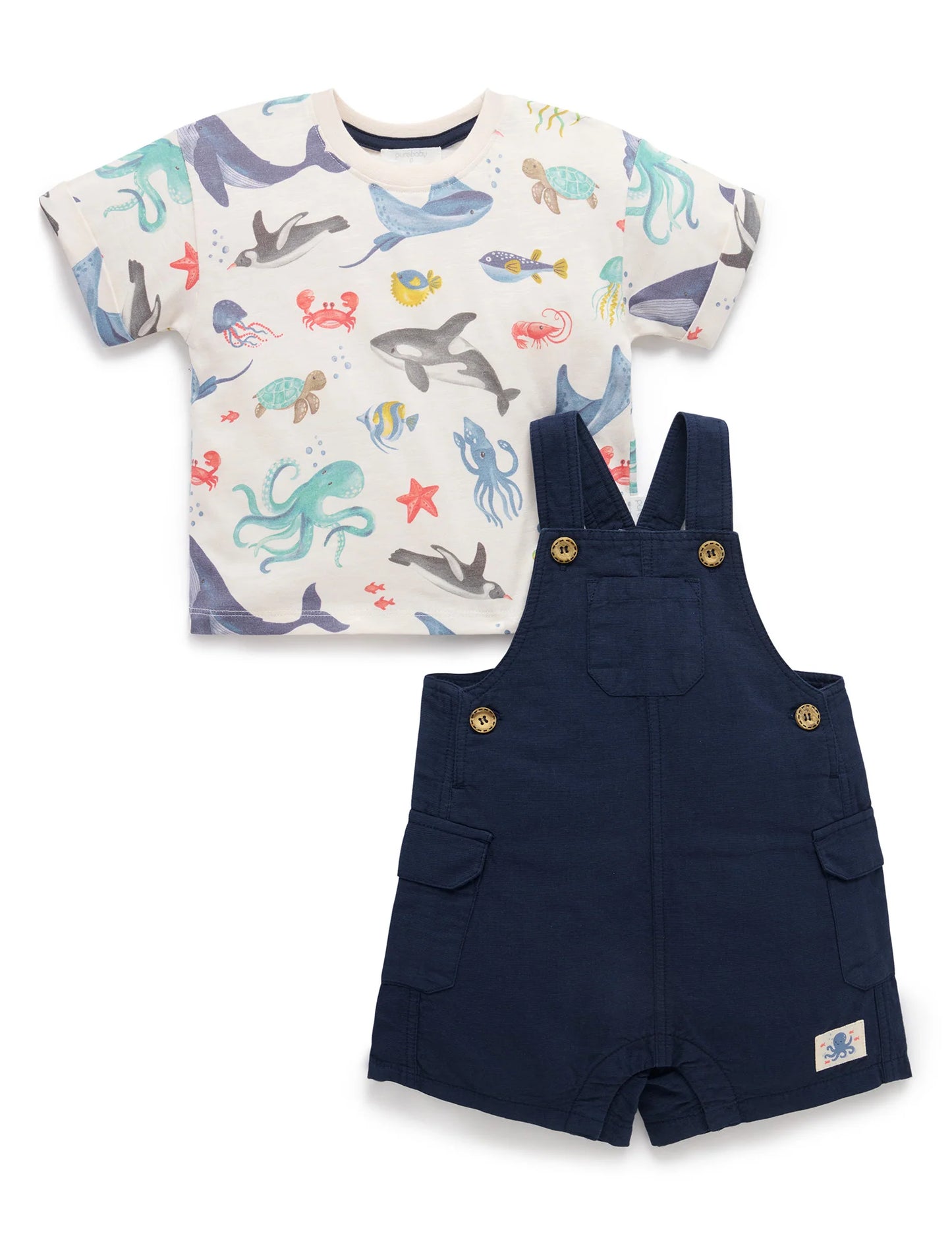 Sea Animals Marine Overall Set