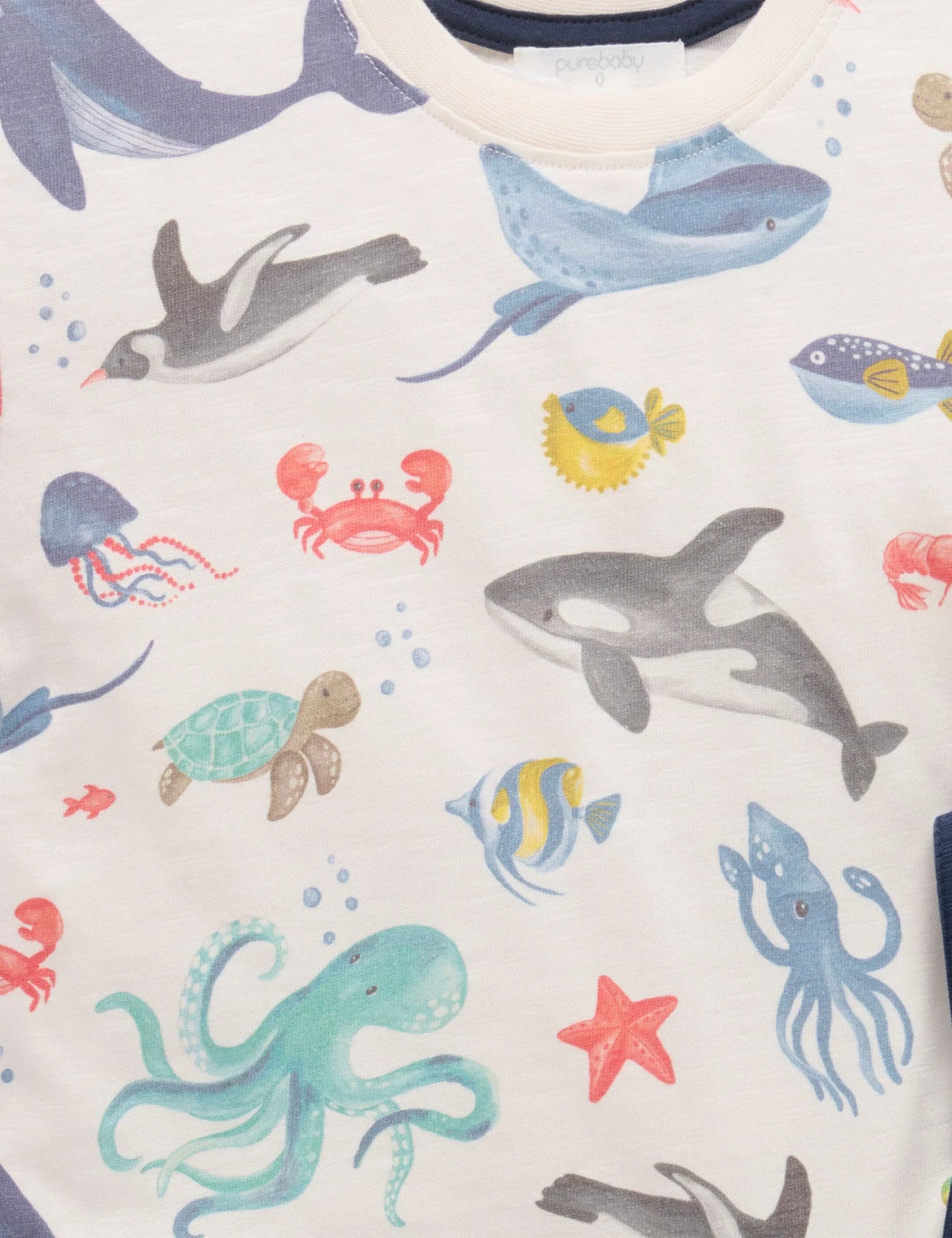 Sea Animals Marine Overall Set