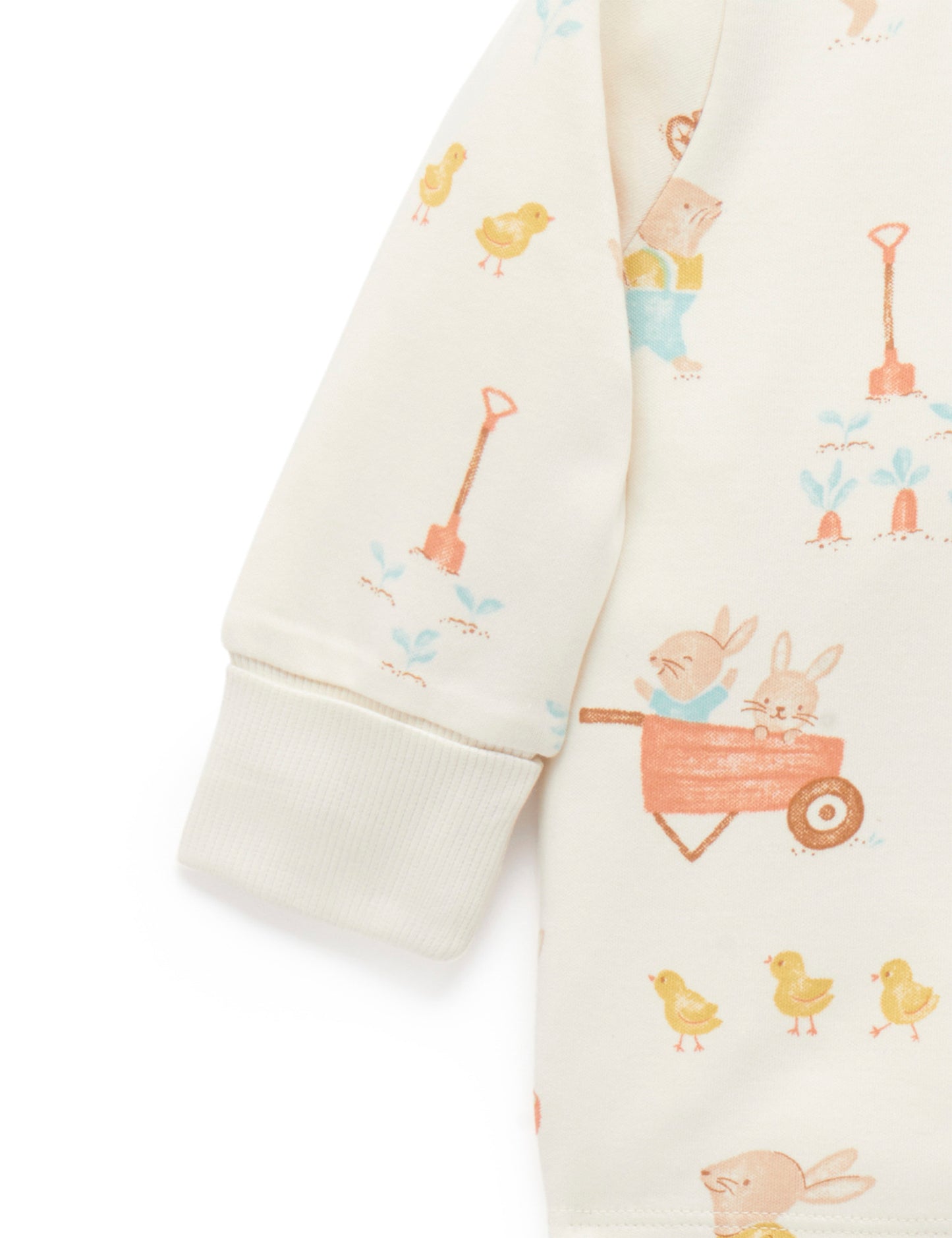 Garden Bunnies Long Sleeve Printed PJ Set